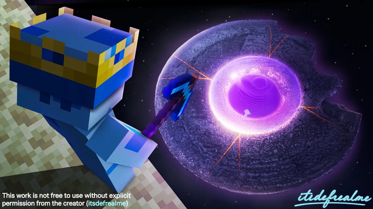 Void Orb, Minecraft thumbnail by itsdefrealme